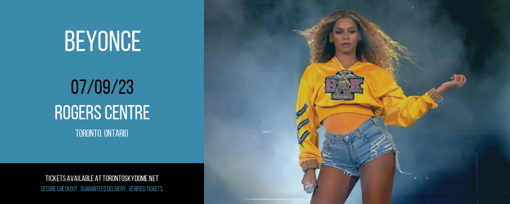 Beyonce at Rogers Centre